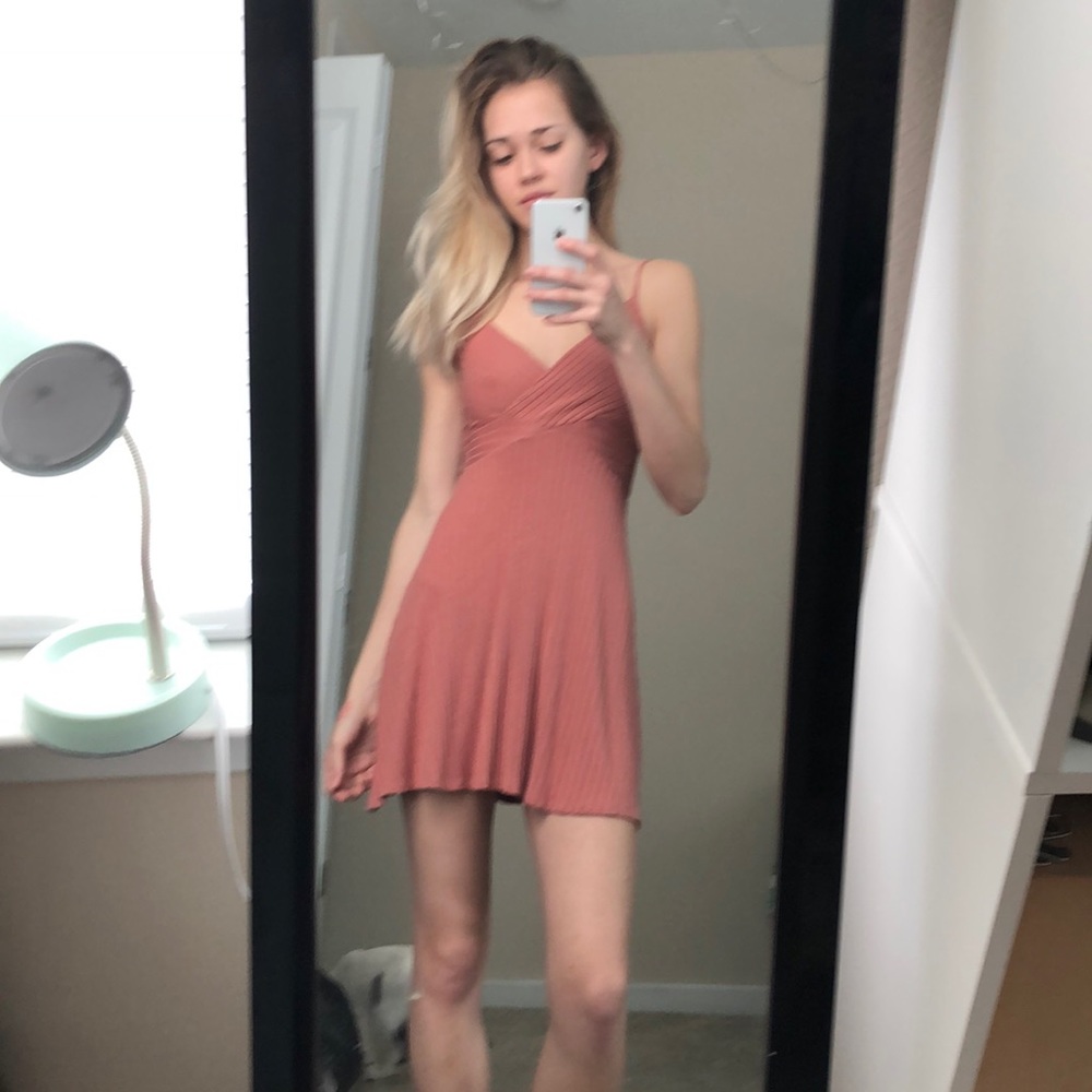 Pink summer dress